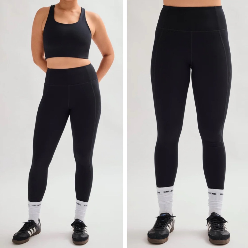 GIRLFRIEND COLLECTIVE Compressive High Rise Legging NEW Size M Black